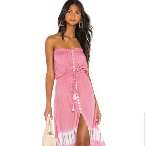 Ryden Dress in Casa Rose Mauve Tie Dye